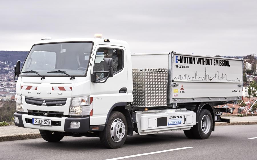 Mitsubishi Fuso Canter E-Cell Electro-Hydraulic Tipper by Schutz Fahrzeugbau (GER) '2016